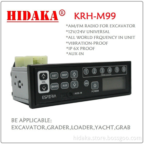 2015 Shenzhen Factory Japan Car Radio Mp3 Player